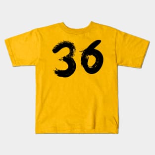 Number 36 Kids T-Shirt